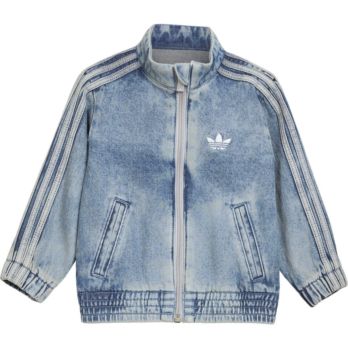 adidas Originals Worn Blue Denim Firebird Den Tt Jakke