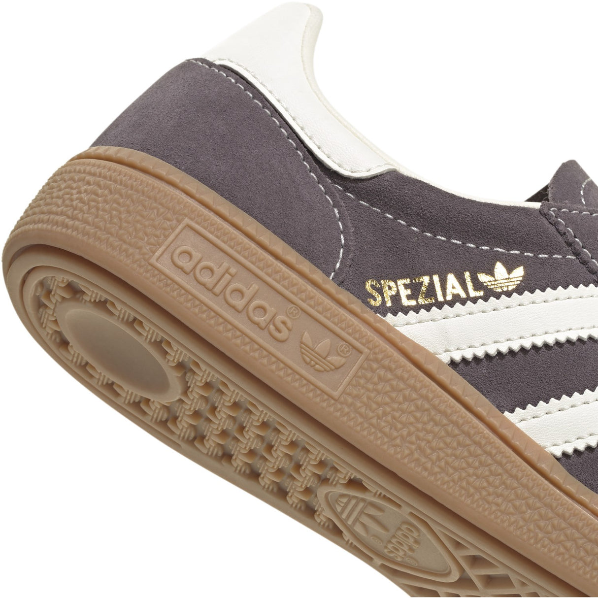 adidas Originals Grey Strata Off White Gum4 Handball Spezial J Sneakers