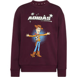 adidas Originals Maroon Off White Lk Dy Ts T Jog Sweat Sæt