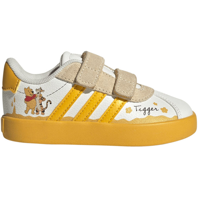 adidas Originals Off White Crew Yellow Core Black Vl Court Winnie Cf I Sneakers