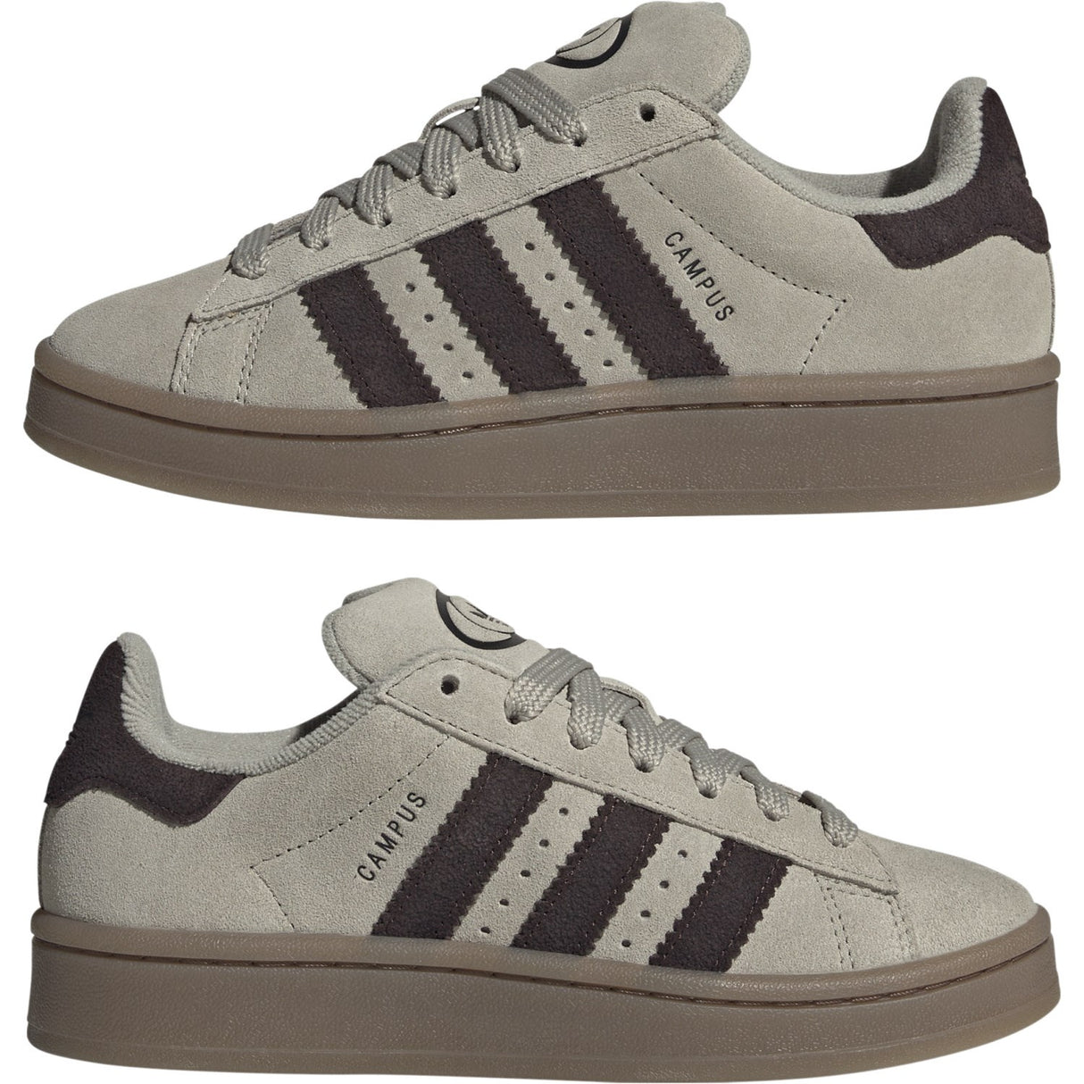 adidas Originals Sesame Aurora Coffee Gum5 Campus 00S J Sneakers