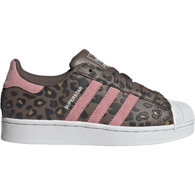 adidas Originals Earth Strata Glow Pink Core Black Superstar Ii J Sneakers