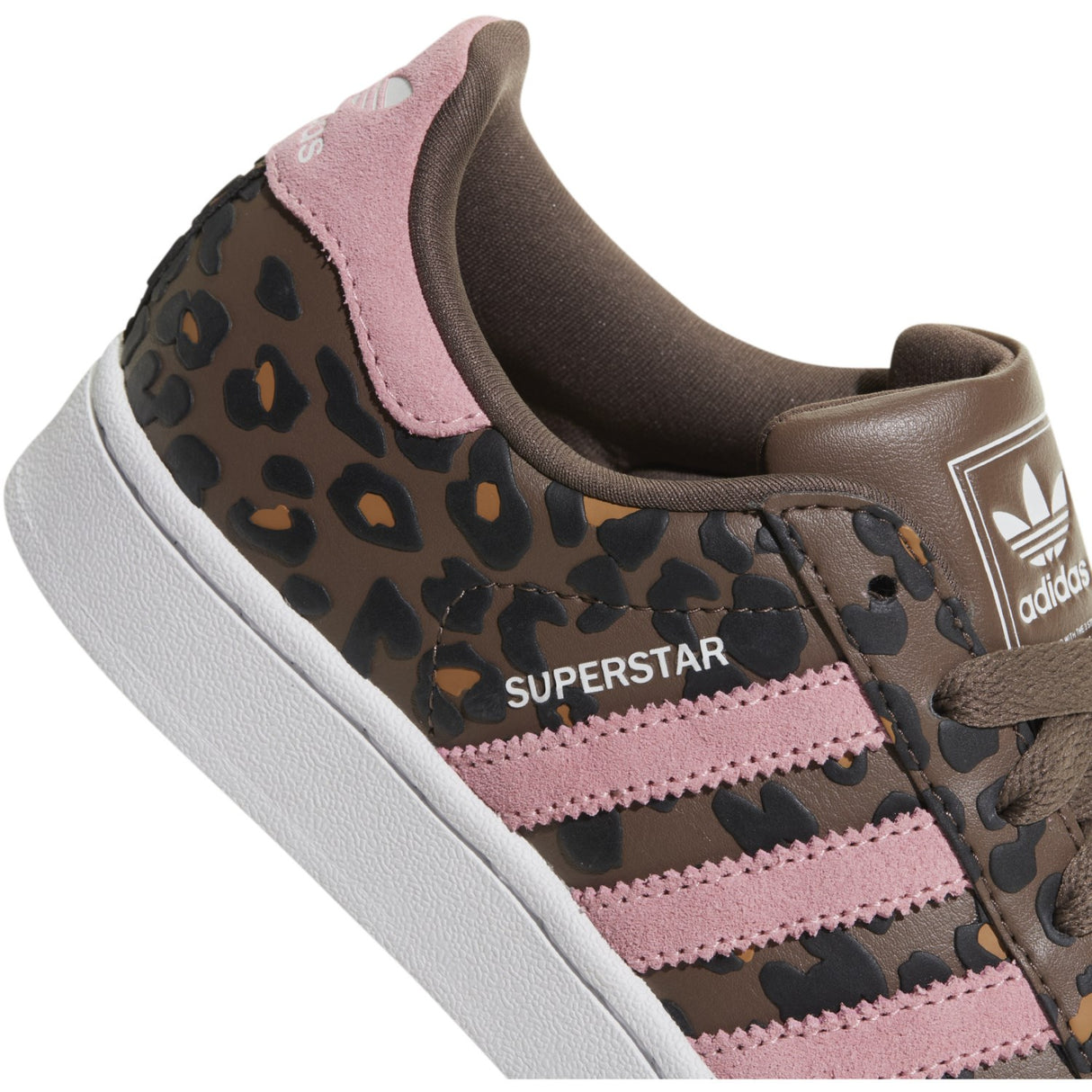 adidas Originals Earth Strata Glow Pink Core Black Superstar Ii J Sneakers