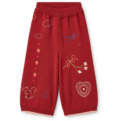 Flöss Dark Cranberry Agnes Bukser