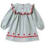 Flöss Light Blue Gingham Ellis Kjole