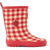 Flöss Berry Gingham Misty Rain Gummistøvler