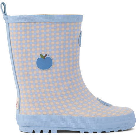 Flöss Apple Gingham Misty Rain Gummistøvler