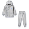 Flöss Light Blue Gingham Dew Regntøj Sæt
