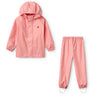 Flöss Pink Rose Gingham Dew Regntøj Sæt