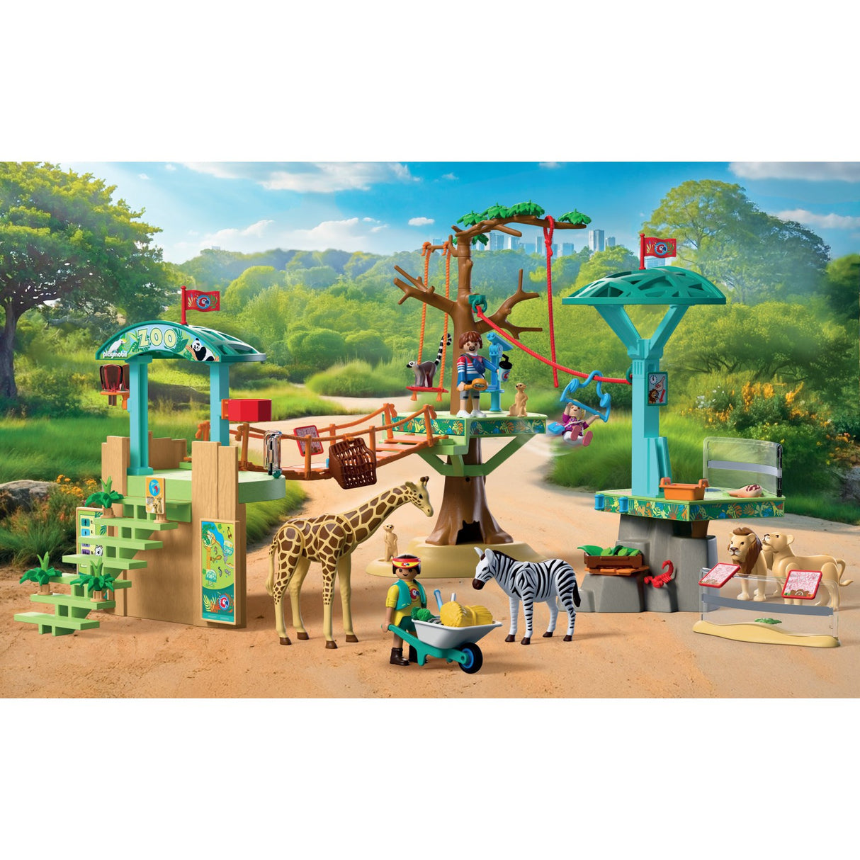 Playmobil® Zoo: Wilderness Climbing Park