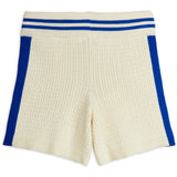 Mini Rodini Off-White Cable Strik Shorts