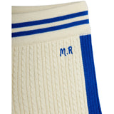 Mini Rodini Off-White Cable Strik Shorts