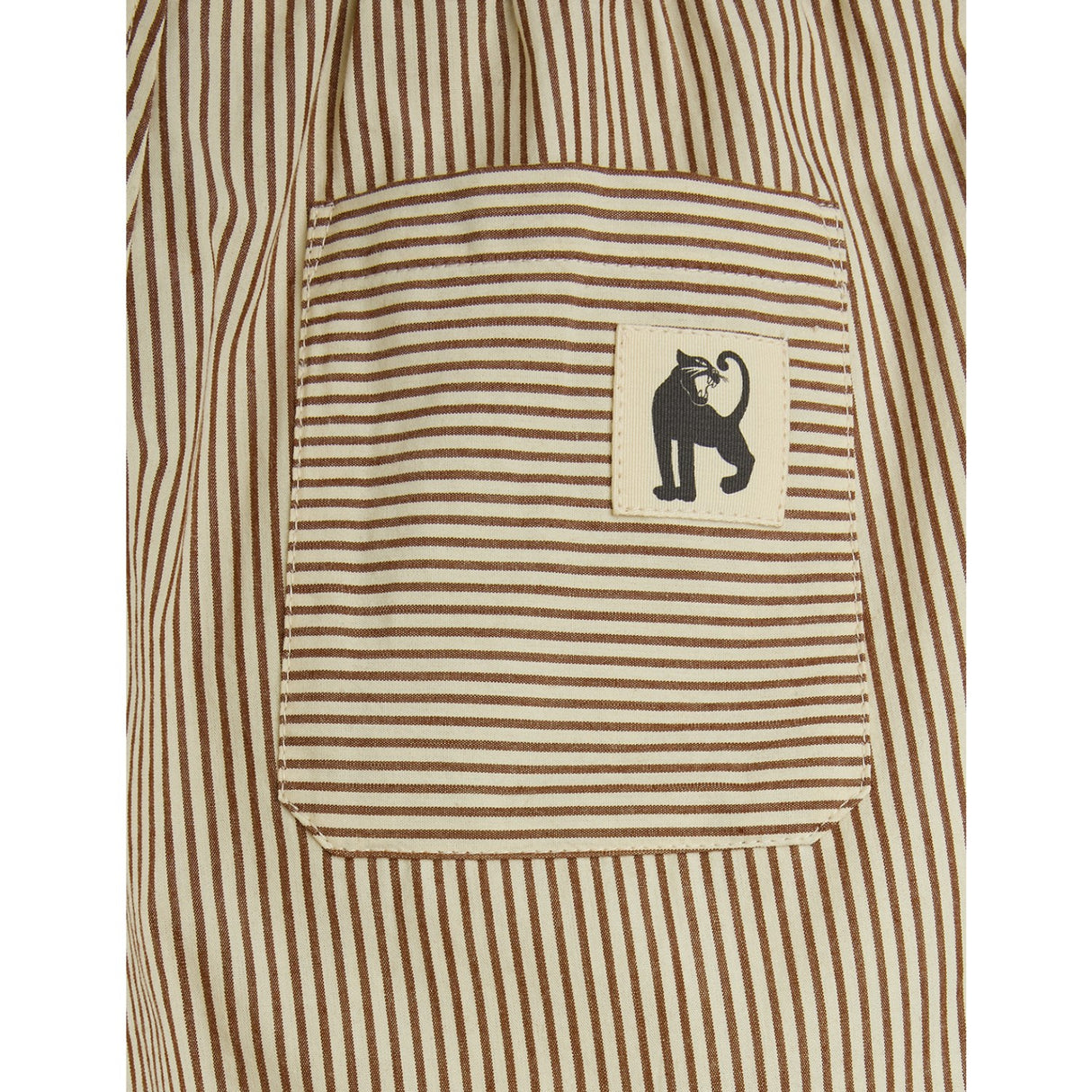 Mini Rodini Brown Poplin Yd Woven Shorts