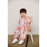 Mini Rodini Pink Minibabies Aop Baby Sæt