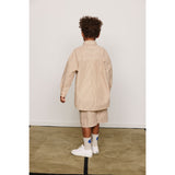 Mini Rodini Brown Poplin Yd Ls Skjorte