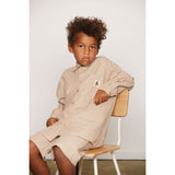Mini Rodini Brown Poplin Yd Woven Shorts