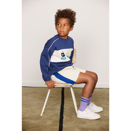 Mini Rodini Off-White Cable Strik Shorts
