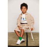 Mini Rodini Brown Poplin Yd Ls Skjorte
