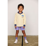 Mini Rodini Yellow Table Tennis Sp Krave Ls Top