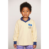 Mini Rodini Yellow Table Tennis Sp Krave Ls Top