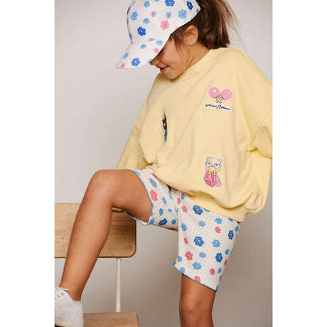 Mini Rodini Yellow Minibabies Patches Sweatshirt