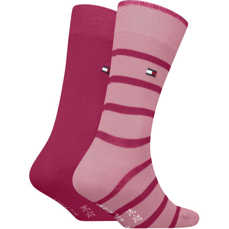 Tommy Hilfiger Pink Kids Strømper 2-Pak Breton Stripe