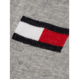 Tommy Hilfiger Grey Melange Kids Strømper 2-Pak Flag