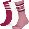 Tommy Hilfiger Pink Kids Strømper 3-Pak Varsity Tommy