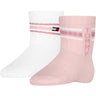 Tommy Hilfiger Light Pink Baby Strømper 2-Pak Sport