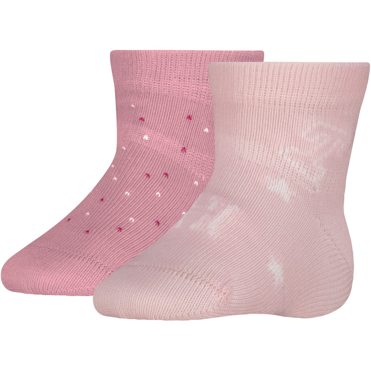 Tommy Hilfiger Light Pink Baby Strømper 2-Pak Letters