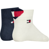 Tommy Hilfiger Tommy Original Baby Strømper 2-Pak Heart