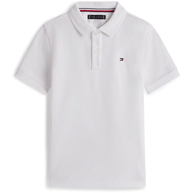 Tommy Hilfiger White Flag Polo Ss