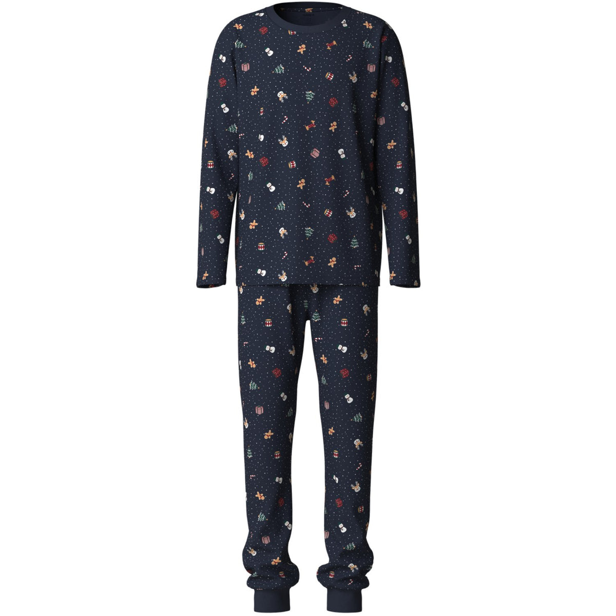 Name It Navy Blazer Christmas Nanvismas Ls Natsæt