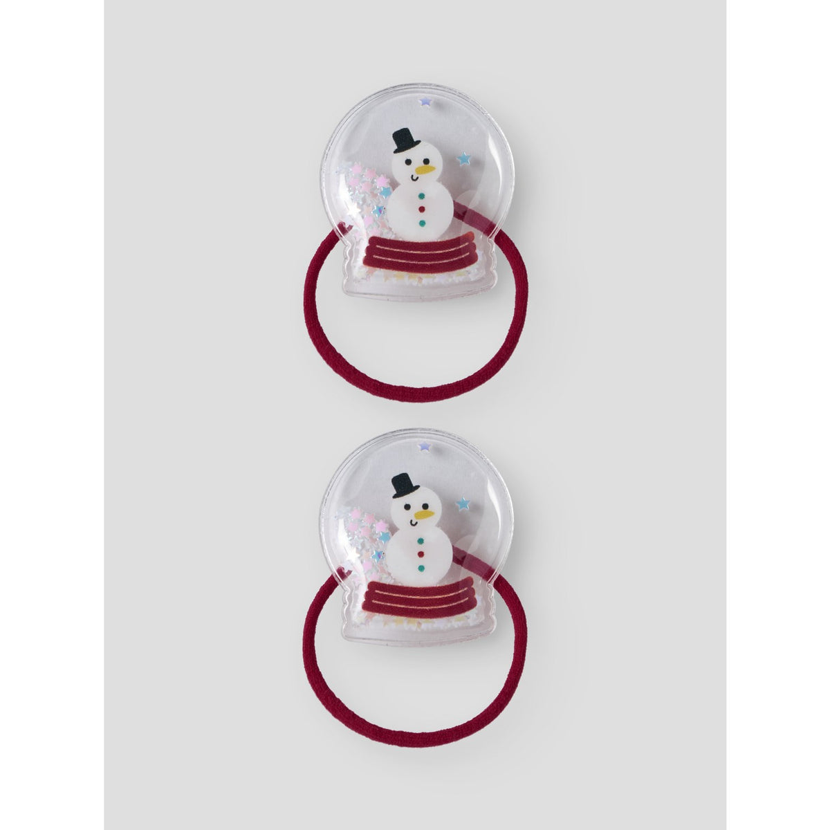 Name It Red Dahlia Snow Globe Nmfrifetti 2-Pak Hairelastic