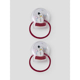 Name It Red Dahlia Snow Globe Nmfrifetti 2-Pak Hairelastic