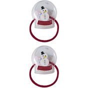 Name It Red Dahlia Snow Globe Nmfrifetti 2-Pak Hairelastic