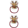 Name It Red Dahlia Reindeer Nmfrifetti 2-Pak Hairelastic
