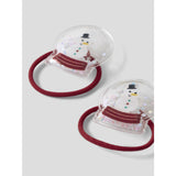 Name It Red Dahlia Snow Globe Nmfrifetti 2-Pak Hairelastic
