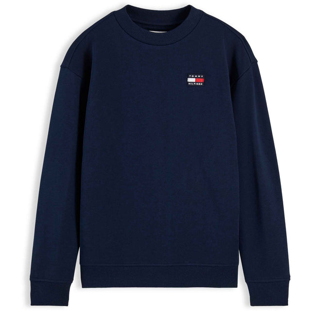 Tommy Hilfiger Dark Night Navy Flag Heritage Cn Sweatshirt