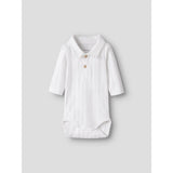 Name It Bright White Nbmralph Polo Body