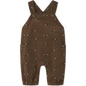 Name It Sepia Train Emb Nbmben Baggy R Emb Cord Overall 9210-Yt