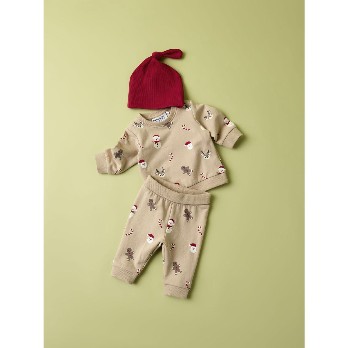 Name It Sesame Nbnruller Sweat Bukser Bru