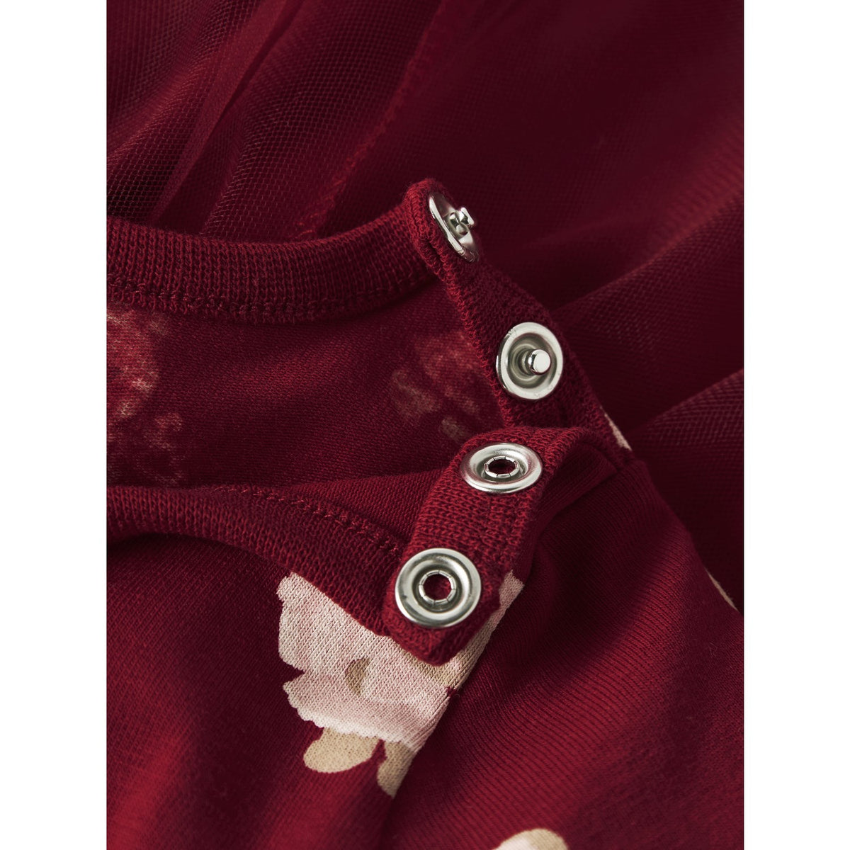 Name It Red Dahlia Nbfratia Ls Kjole