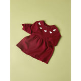 Name It Red Dahlia Nbfrisse Ls Strik Kjole