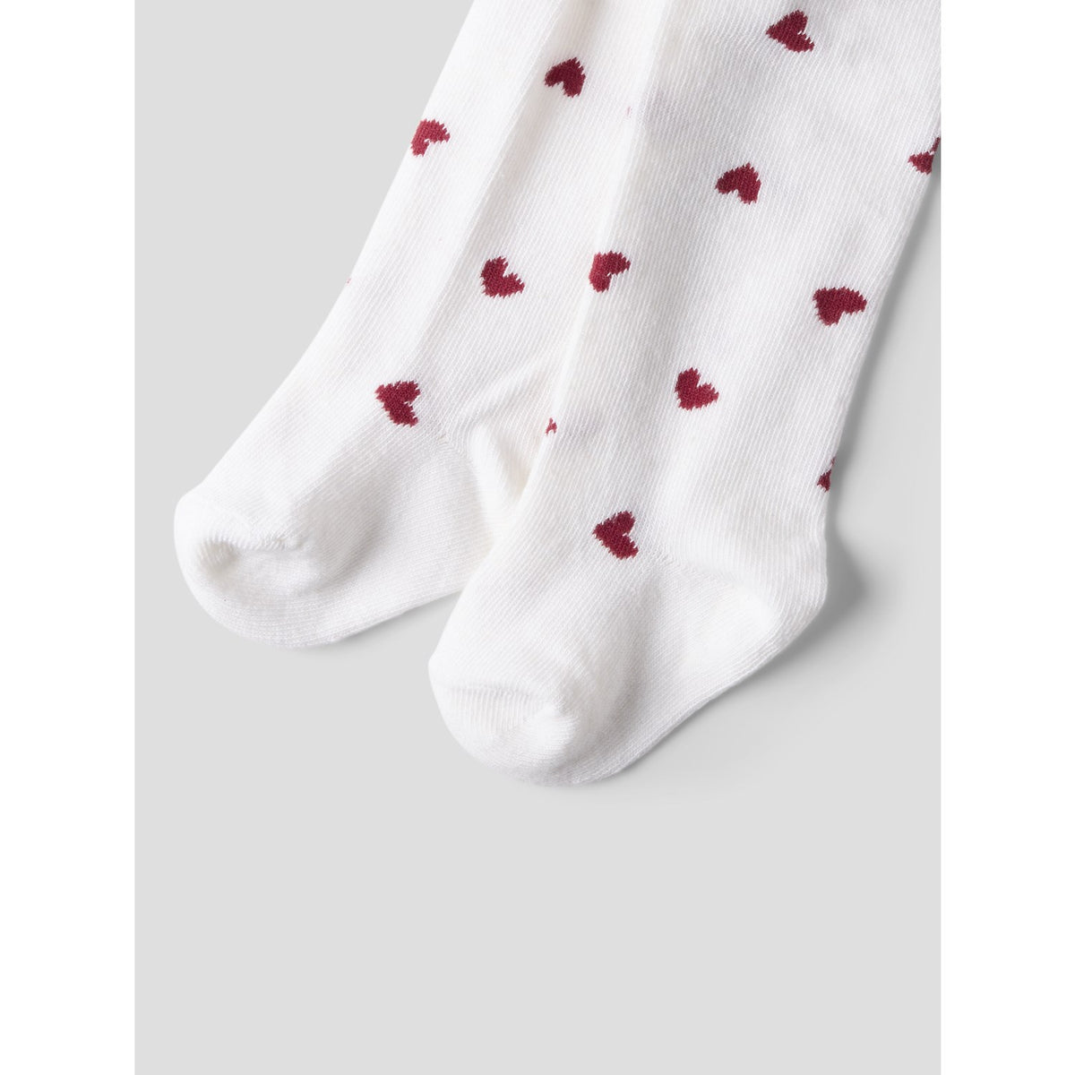 Name It Bright White Red Dhalia Nbfvichristmas 2-Pak Strømpebukser