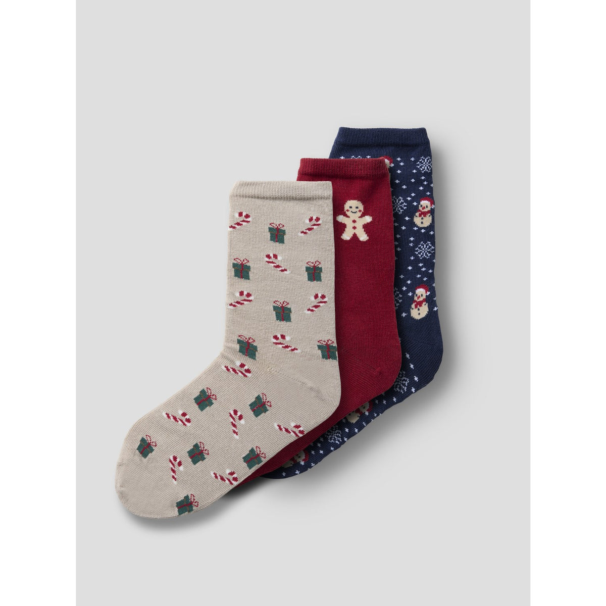Name It Peyote Nknrichristmas 3-Pak Strømper