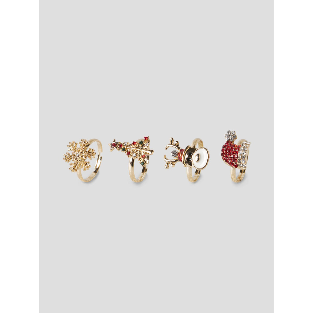 Name It Gold Colour 626 Nkfacc-Omary 4-Pak Ringbox