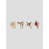Name It Gold Colour 626 Nkfacc-Omary 4-Pak Ringbox