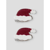 Name It Red Dahlia Christmas Hat Nkfriginger 2-Pak Hairclaw