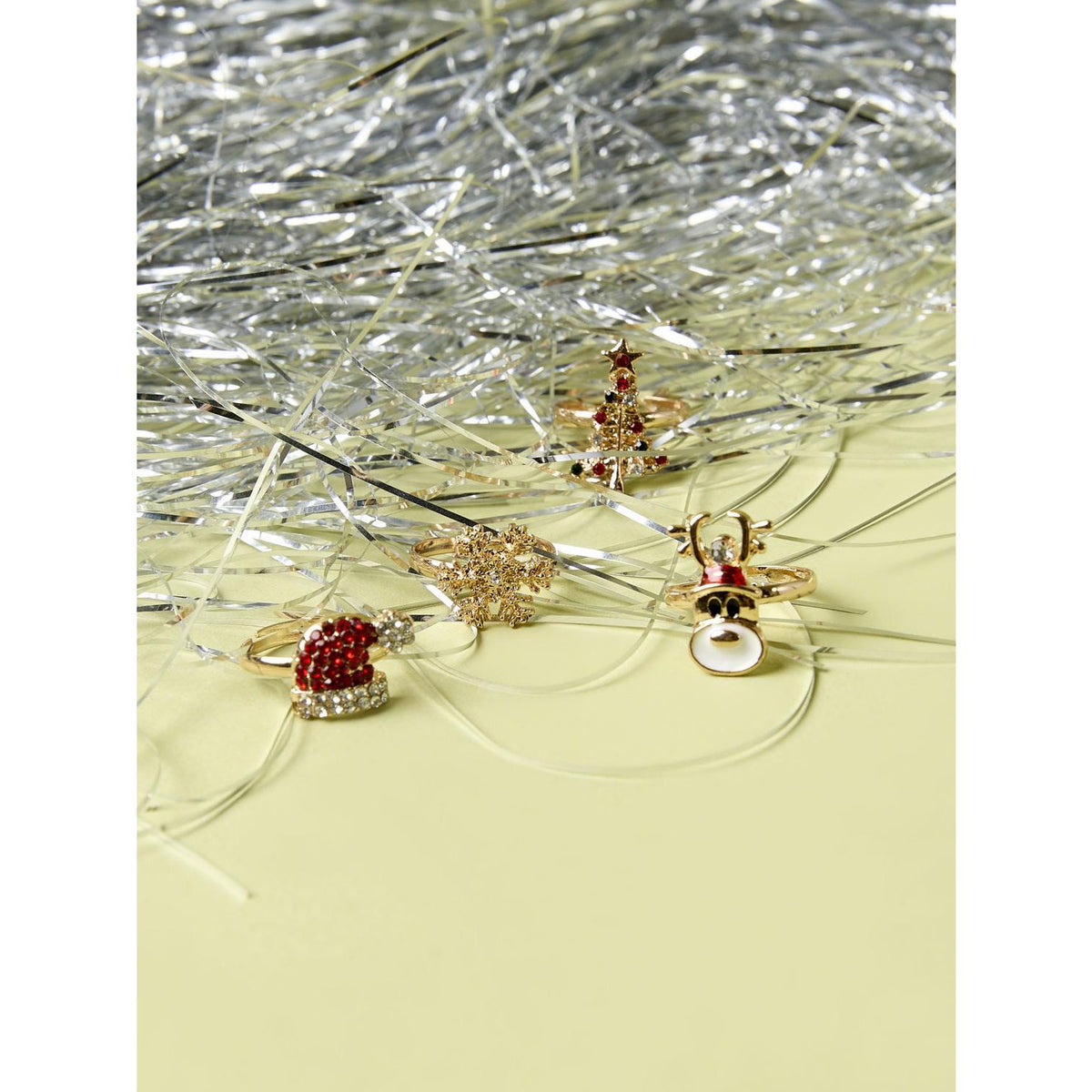 Name It Gold Colour 626 Nkfacc-Omary 4-Pak Ringbox